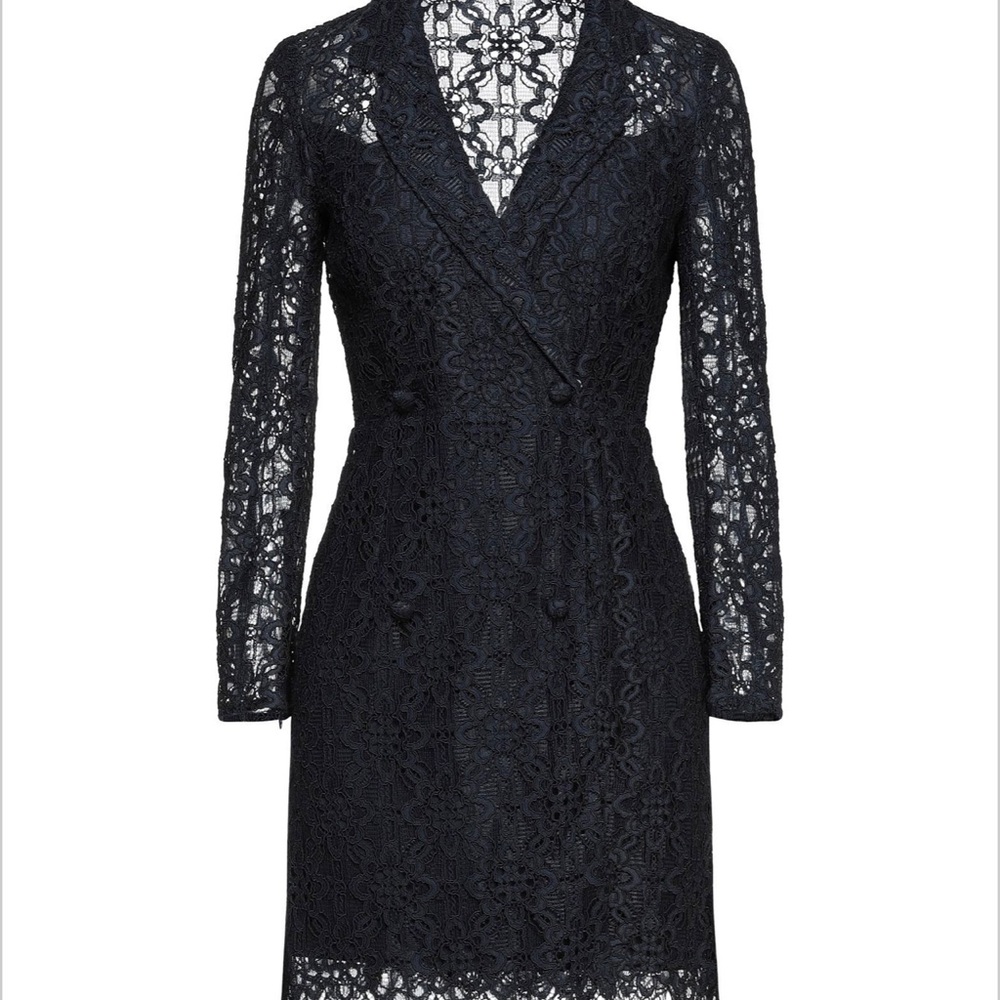 Sandro Dark Navy Dress. Size 38.